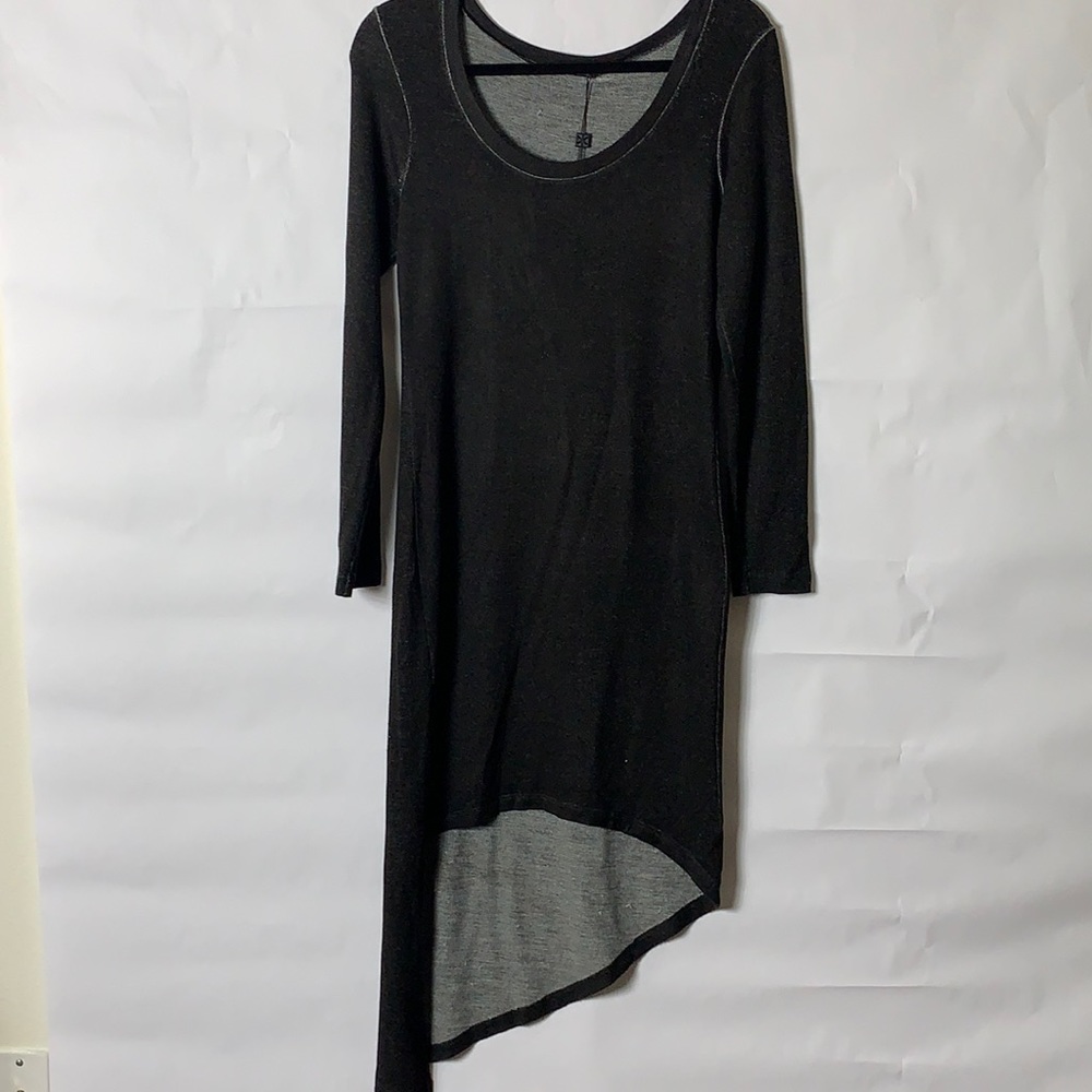 Asymmetrical hem dress